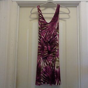 HOT CLUB GIRL COQUETTE PURPLE TIGER BLUE STRETCH SMOOTH SUNDRESS 6 TO 8
